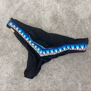 “Justine” Bottom Brazilian Tribal Bikini Bottom